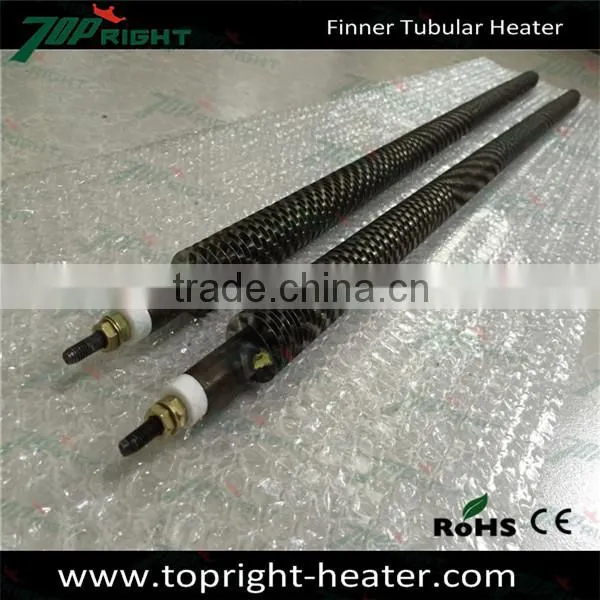 Stainless Customized 240v 3kw Finned Tubular Heater for Air Tube photo-2