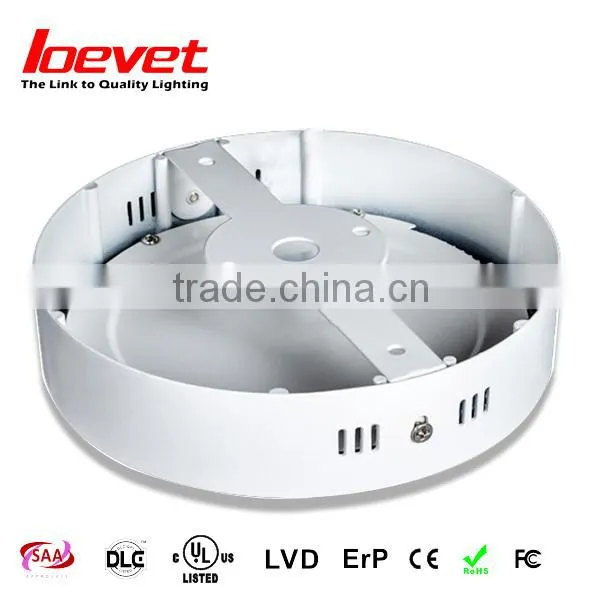 Ceiling Mounted Triac Dimmable Round Flat Lamp With Remote Control photo-2