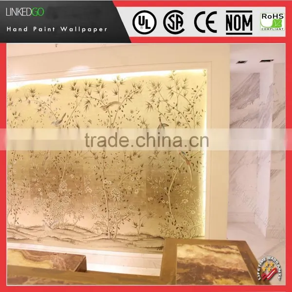 Factory Direct Sales Silk Decoration Wallpaper for Hotel Home Interior Decoration photo-3