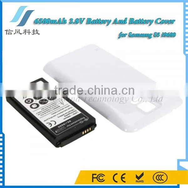 6500mAh 3.8V Battery for Samsung I9600 S5 Battery OEM And Battery Case White photo-2