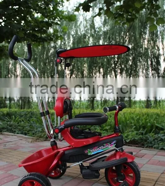 three wheels environment material children tricycle steel frame hot sale kids toys TZ brand children bike kids bikes