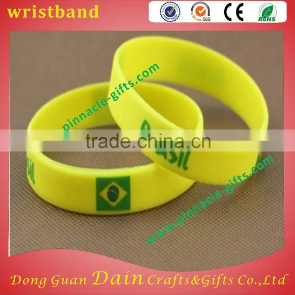 Rubber Silicone Imprinting Wristbands photo-2