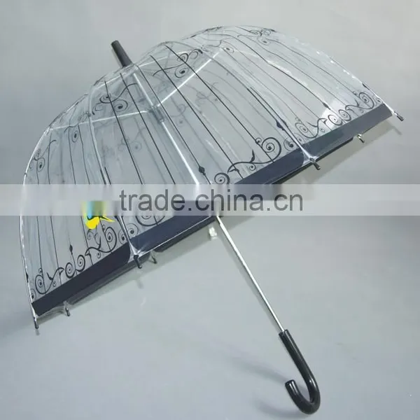 Wholesale Cheap Fashion Transparent Umbrella Kids photo-3