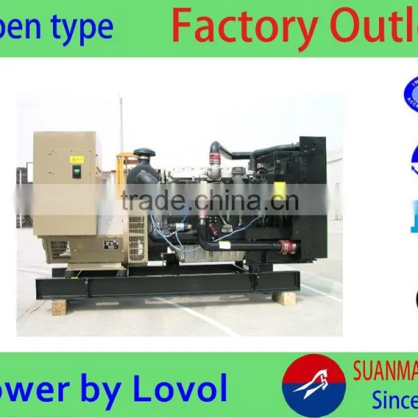 China Factory Electric Governor 100 Kva 80kw Lovol All Power Emergency Diesel Generator