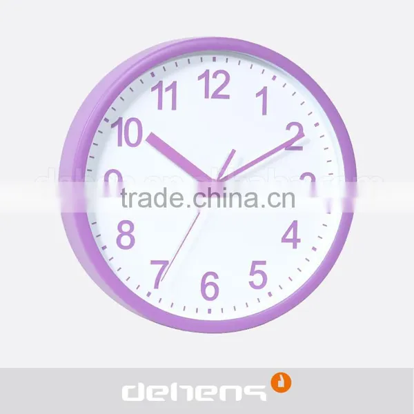 DEHENG 8inch Cheap and Hot Selling Plastic Wall Clock photo-2