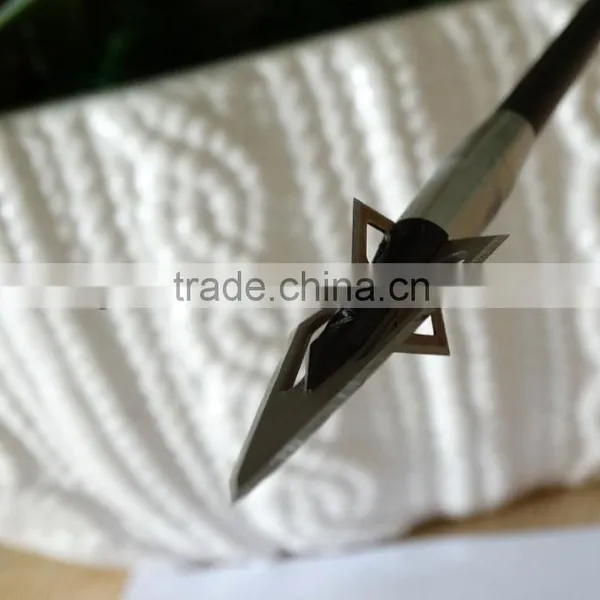 Newest 100 Grain 4 Blade Broadhead 2 1/8" X 1 1/16" Broadhead For Hunting photo-3