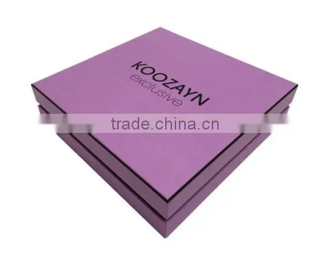Customized for USA Foam Insert Matt Rigid Black Paper Box for A4 Document photo-2