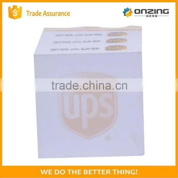 Custom 4 Sides Printed Cubic Paper Wooden Pallet Notepad photo-3