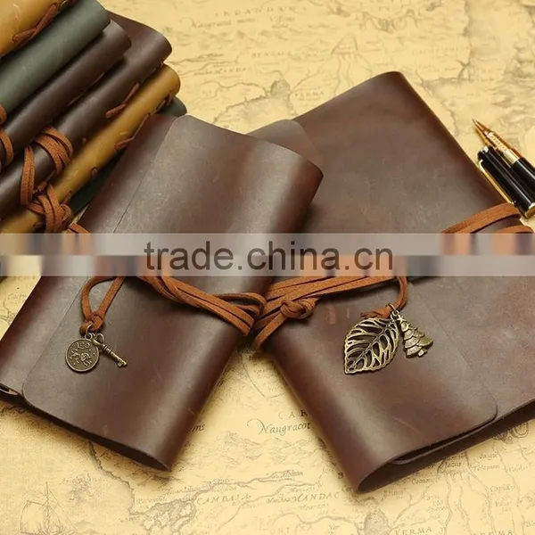 Custom Journal Leather Notebook With Pen for Promotion Gift Item photo-2