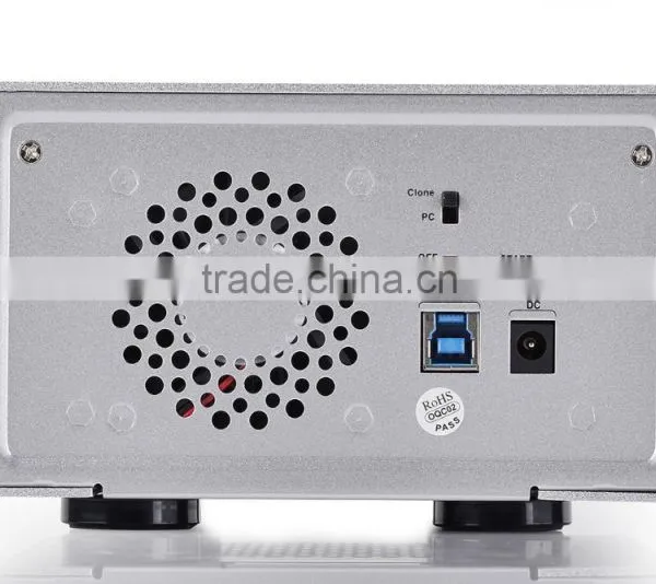 3.5 Ethernet Hdd Enclosure,USB 3.0 External SATA HDD Caddy/Enclosure/Case for Hard Disk photo-3