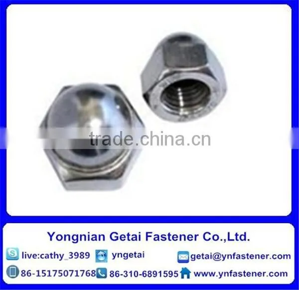 DIN 1587 Hexagon Cap Nuts M3-M24 Galvanized photo-4