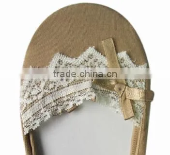 Lace Bow Fashion Cotton Footie photo-2