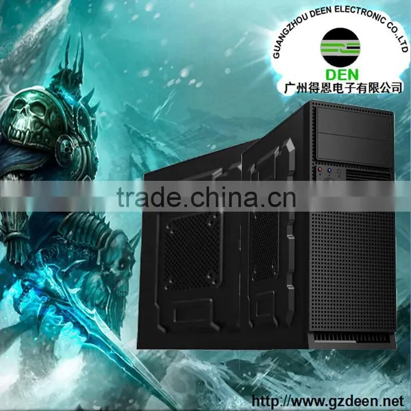 Custom Vertical Type Awesome Computer Case With Audio USB Front Port and Desktop Application Tower Computer Case With Low Price photo-2