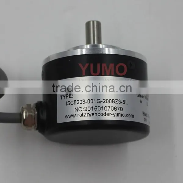 ISC5208 200 Phase CNC System Machine Solid Shaft Encoder Optical Price Incremental Rotary Encoder photo-4