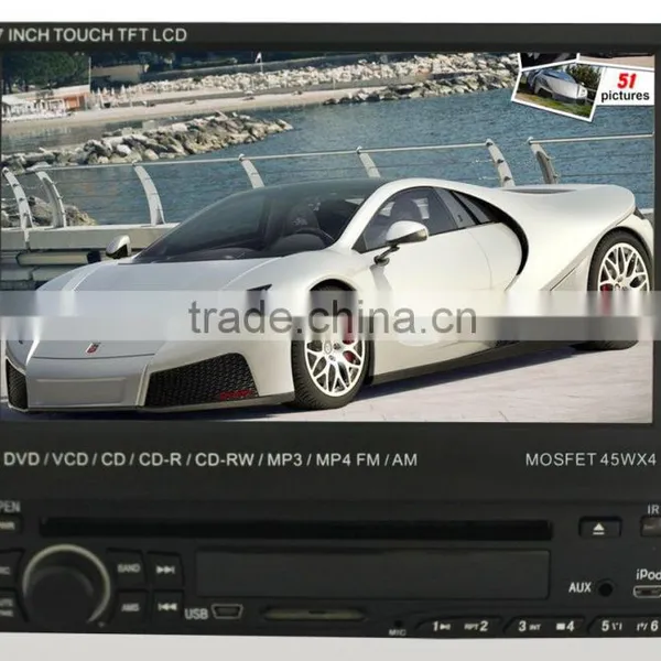 7"inch HD Digital Screen Double Din Car DVD Mp3 Player With GPS/Radio/BT/USB/SD photo-6