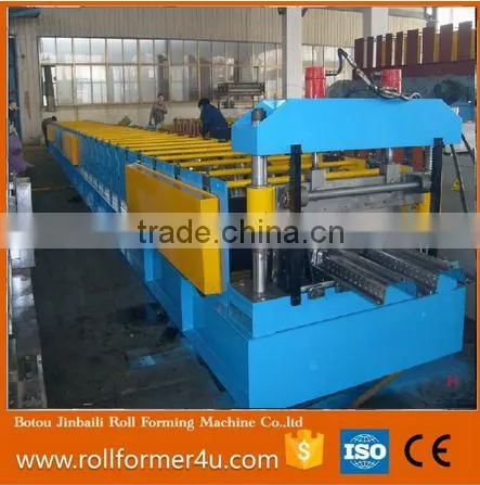 High-speed Structural Metal Trapezoidal Sheet Floor Deck Roll Forming Machine With Professional Metal Hydraulic Machine photo-4