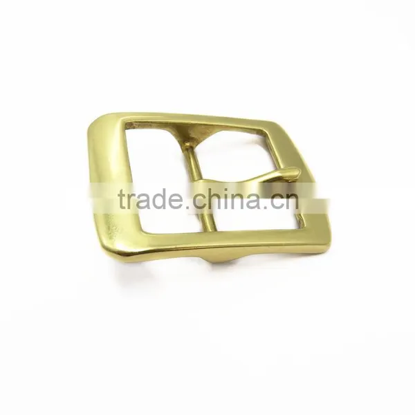 Facotry Price Polish Solid Brass Buckle For Belt photo-3