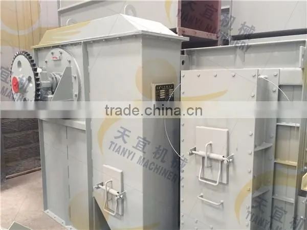 China TUV Certificated Heavy Duty Carbon Steel Ring Chain Bucket Elevator for Sale photo-4