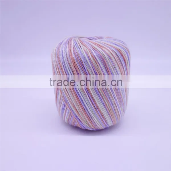 Acrylic Yarn for Hand Knitting , Multicolors Types of 100% Acrylic Yarn Knitting Yarn for Hand Knitting photo-2