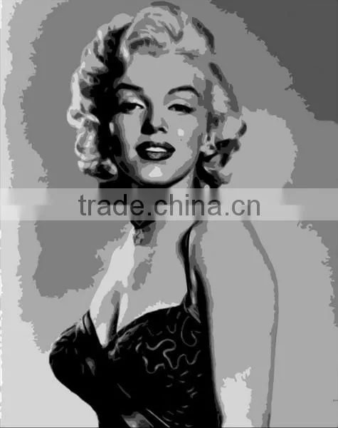 Hand Painted Pop Painting Style Designs On Canvas photo-2