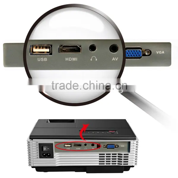 Smart Video 1500Lumens Digital Cheap Lcd Mini Projector photo-5