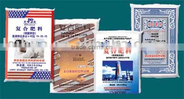 50kg color printed fertilizer bag