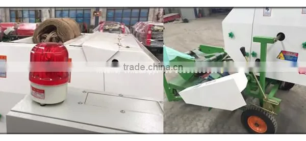 Full Automatic Mini Round Hay Silage Baler Equipment for Sale photo-5