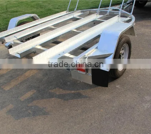 Galvanized Motorcycle Trailer photo-6