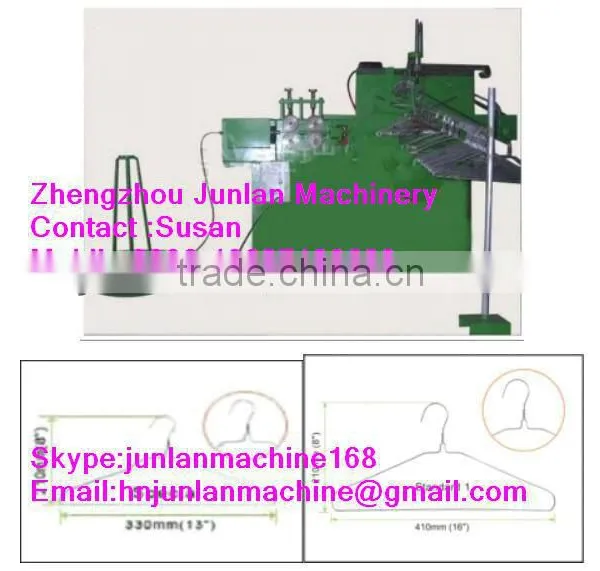 pvc coated wire clothes hanger machine