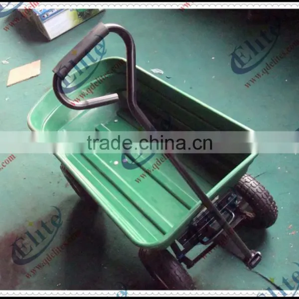 Vigoro Dumping Garden Cart, Yard Wagon, Pull Wagon photo-2