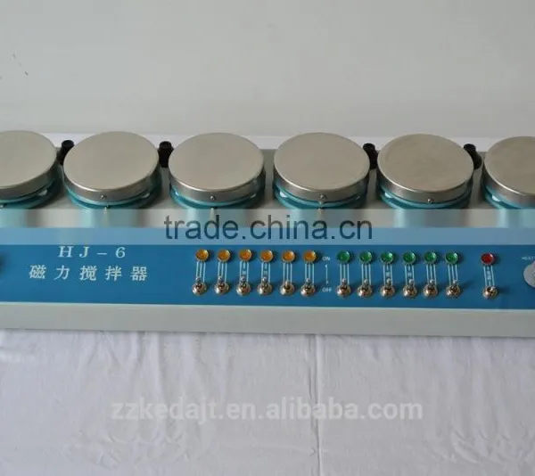 Multi-position Lab Magnetic Stirrer Without Heating photo-4