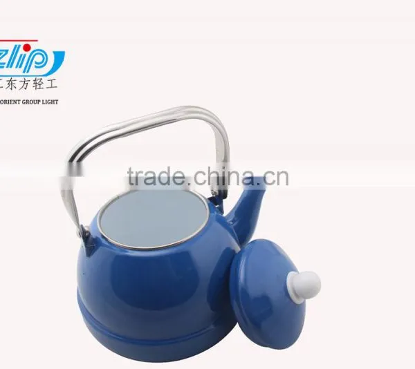 The Super Quality 2.5L Healthy Enamel Water Kettle Beautiful Decor photo-6