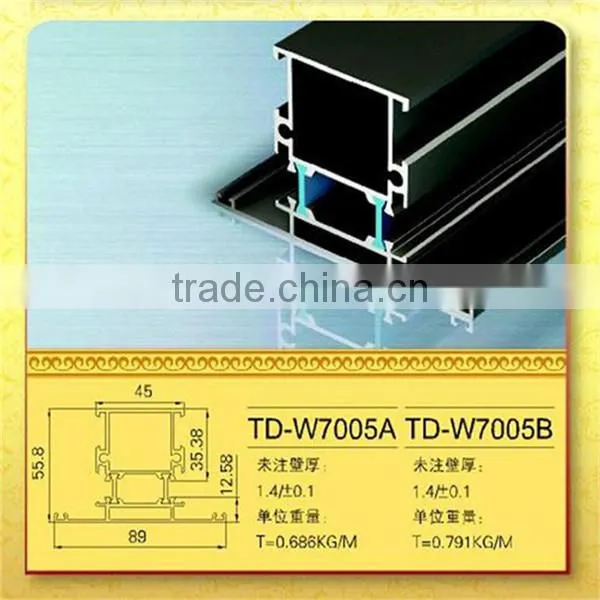 Extruded Aluminum Profiles Names of Aluminum Windows photo-3