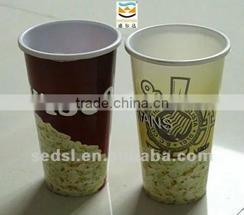 Made in China pp Round Plastic Popcorn Bucket photo-4
