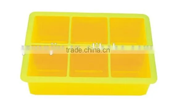 New Arrival 6 Lattices Silicone Ice Tray photo-2