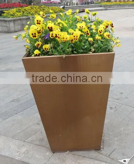Customized Long Rectangular Metal Flower Box Planter photo-2