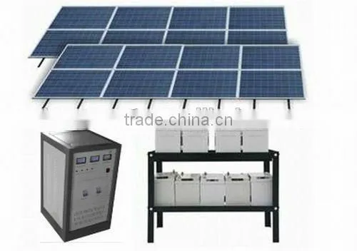 Durable On Grid 3000W Solar Panel System With All Accessories,On Grid Solar Panel System 5000W With Grid Inverter photo-5