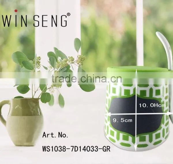 New Design Kitchen Porcelain Container Air Tight Food Canister photo-6
