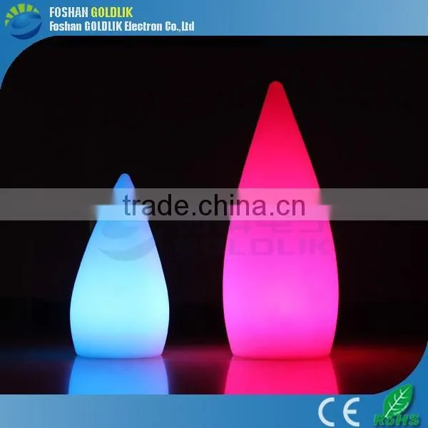 Bar Decoration Theme Style RGB Color Static or Changing LED Table Lamp photo-3