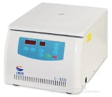 Lab Centrifuge 4,500rpm Benchtop Centrifuge Brushless Motor 24x 10ml (L-450) photo-1