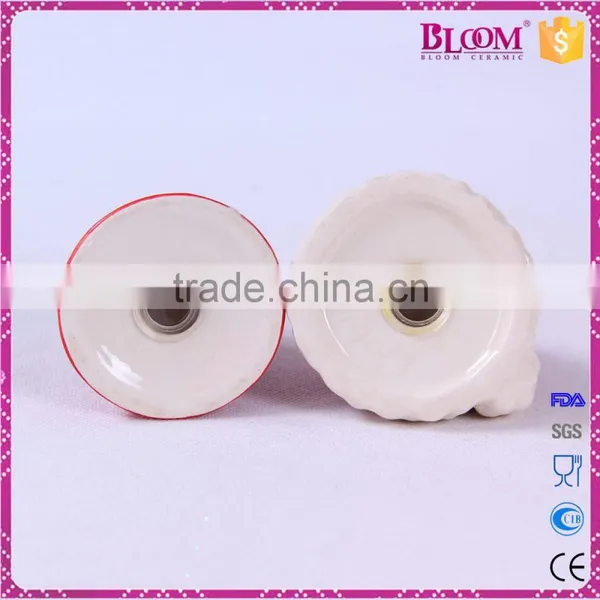Christmas Bell Desgin Ceramic Salt Pepper Shaker photo-6