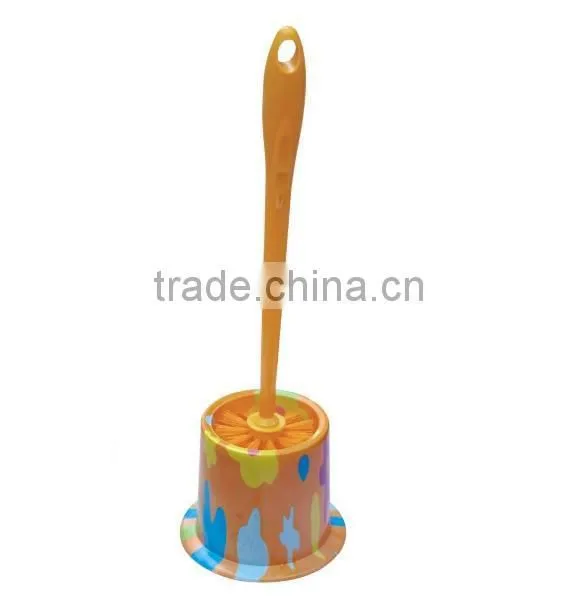 PP Printed Toilet Brush With Base photo-6