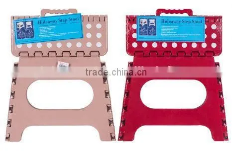 Convenient Plastic Fold Stool Folding Travel Stool 450729 photo-2