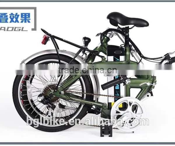 CE China Zhejiang 20 Inches Electric Folding Bike for Sale photo-6