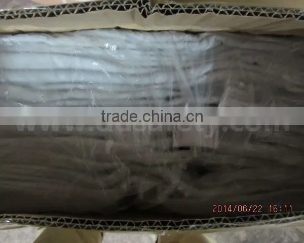 Grey Cow Full Palm Without Lining Split Welding Glove photo-2