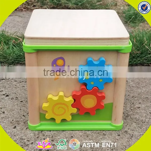 Оптовая продажа деревянных игровых кубиков для младенцев 2017 года. Новейшие деревянные игровые кубики для детей. Модные деревянные игровые кубики для детей W11B123 photo-6