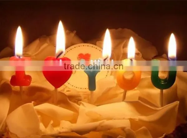 Romontic Character Shape Birthday Candle for Lover photo-2
