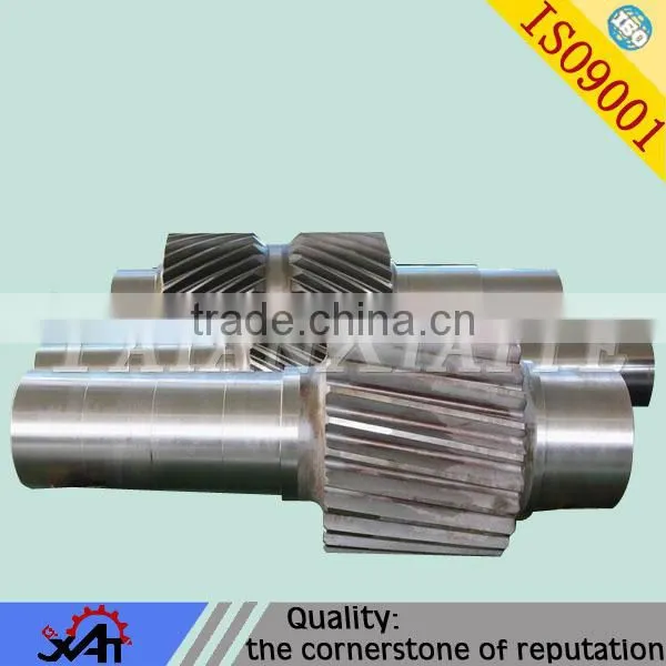 Forging Low Alloy Steel Spur Gear Shaft