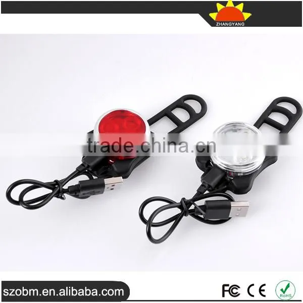 Bicycle Accessories USB Bicycle Led Light,front Tail Bike Light Kit photo-3