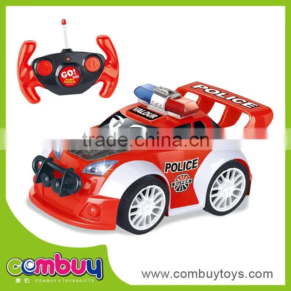 Newest Product 4 Channel Police rc Replica Car Toy